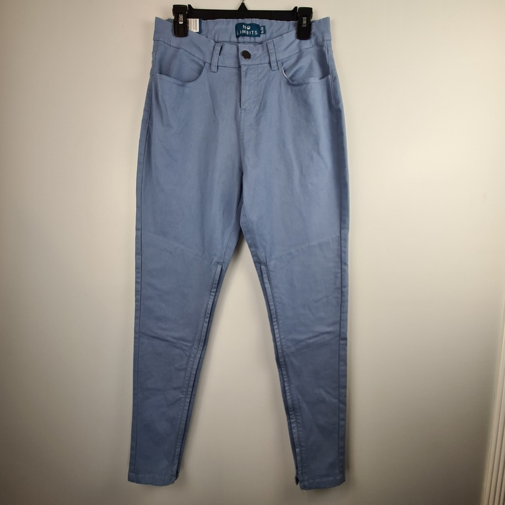 No Limbits Adaptive Clothing Women's‎ Blue Pants 8x32 Long Zipper Leg Jeans